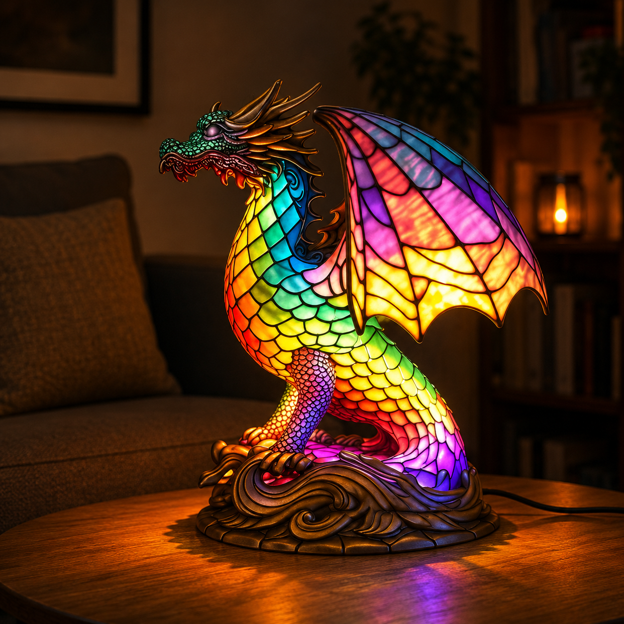 Modern Artistic Animal Lamp – Elegant Home Atmosphere