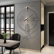 CharlieSphere | Oversized Modern Wall Clock with Clean Minimalist Styling