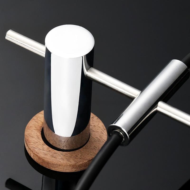 CharlieSphere | Oversized Modern Wall Clock with Clean Minimalist Styling