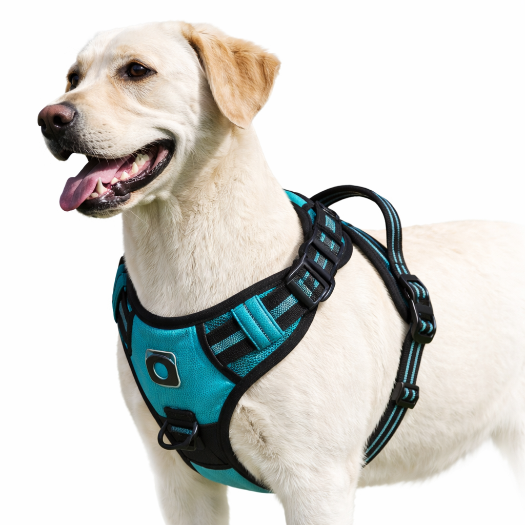 Comfort Control No-Pull Dog Harness with Handle – Soft Padded Adjustable Vest for Small to Large Dogs