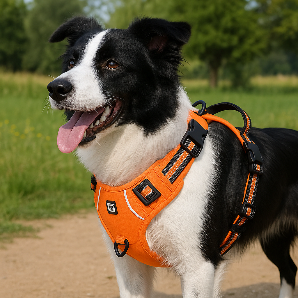 Comfort Control No-Pull Dog Harness with Handle – Soft Padded Adjustable Vest for Small to Large Dogs