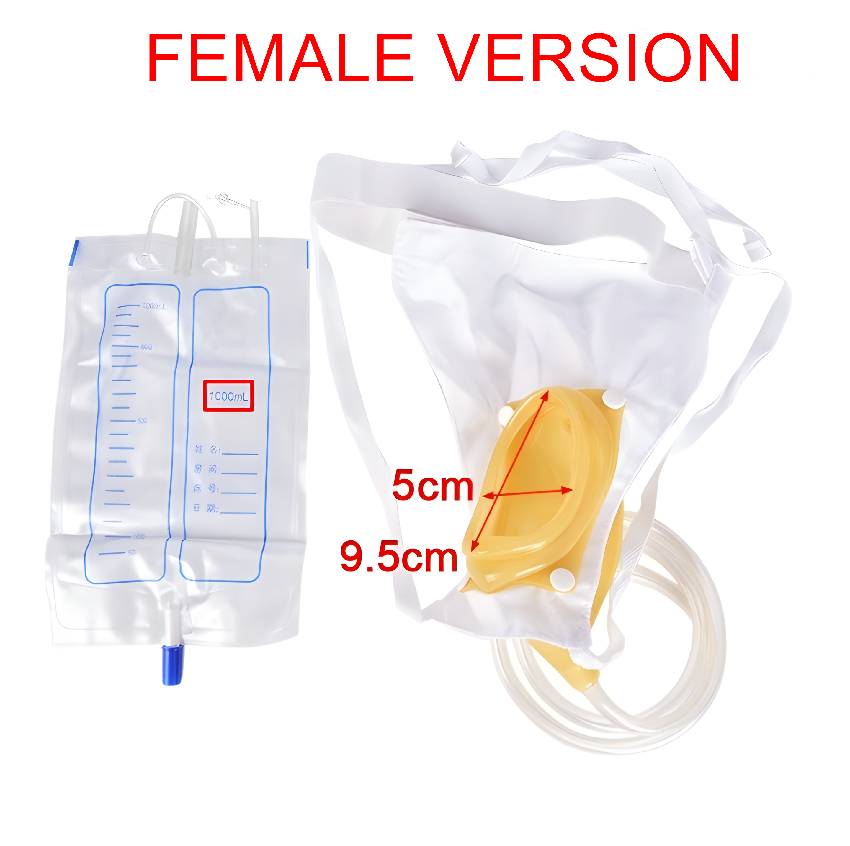 Comfort Fit Reusable Urine Collector Underwear with Built-In Pouch – Discreet Incontinence Aid for Independence