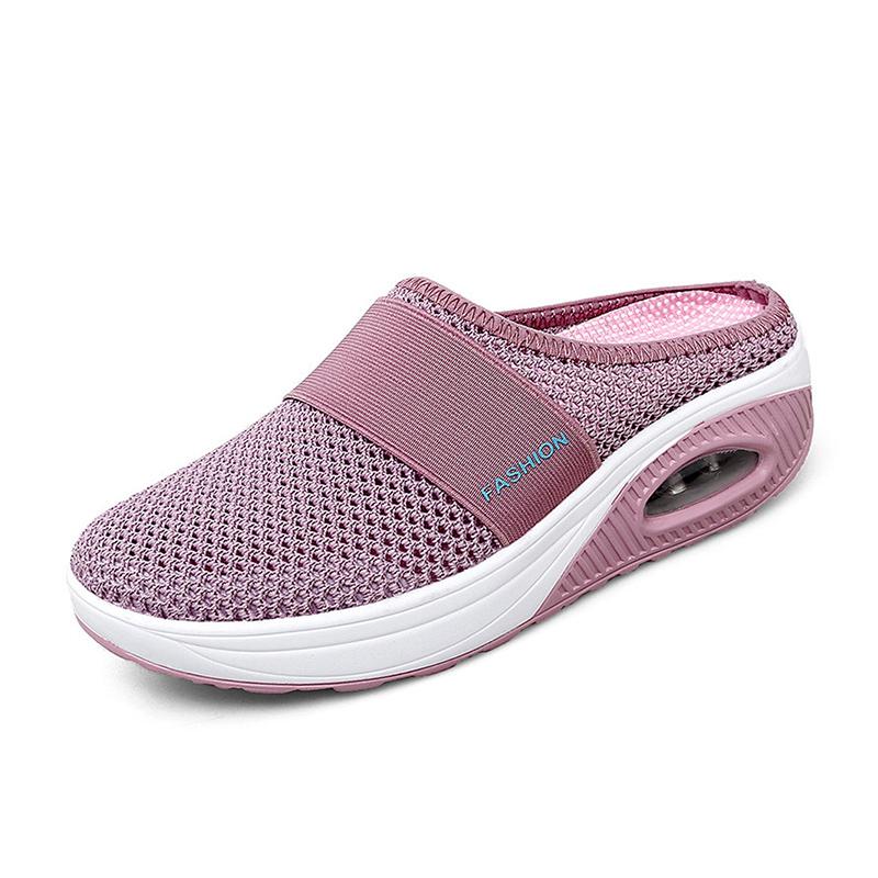 Comfort Step Orthopedic Slippers with Air Cushion Sole – Arch Support House Shoes for All-Day Comfort