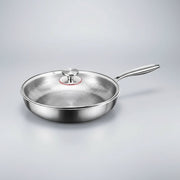 Premium Titanium Hammered Non-Stick Frying Pan – Durable Chemical-Free Even-Heat Cookware for Induction & Home Cooking
