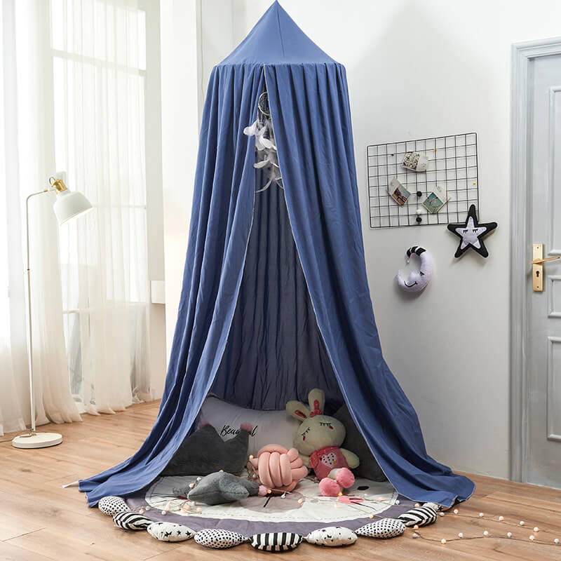 Kids Bed Canopy & Nursery Tent | Hanging Crib Drape & Decor