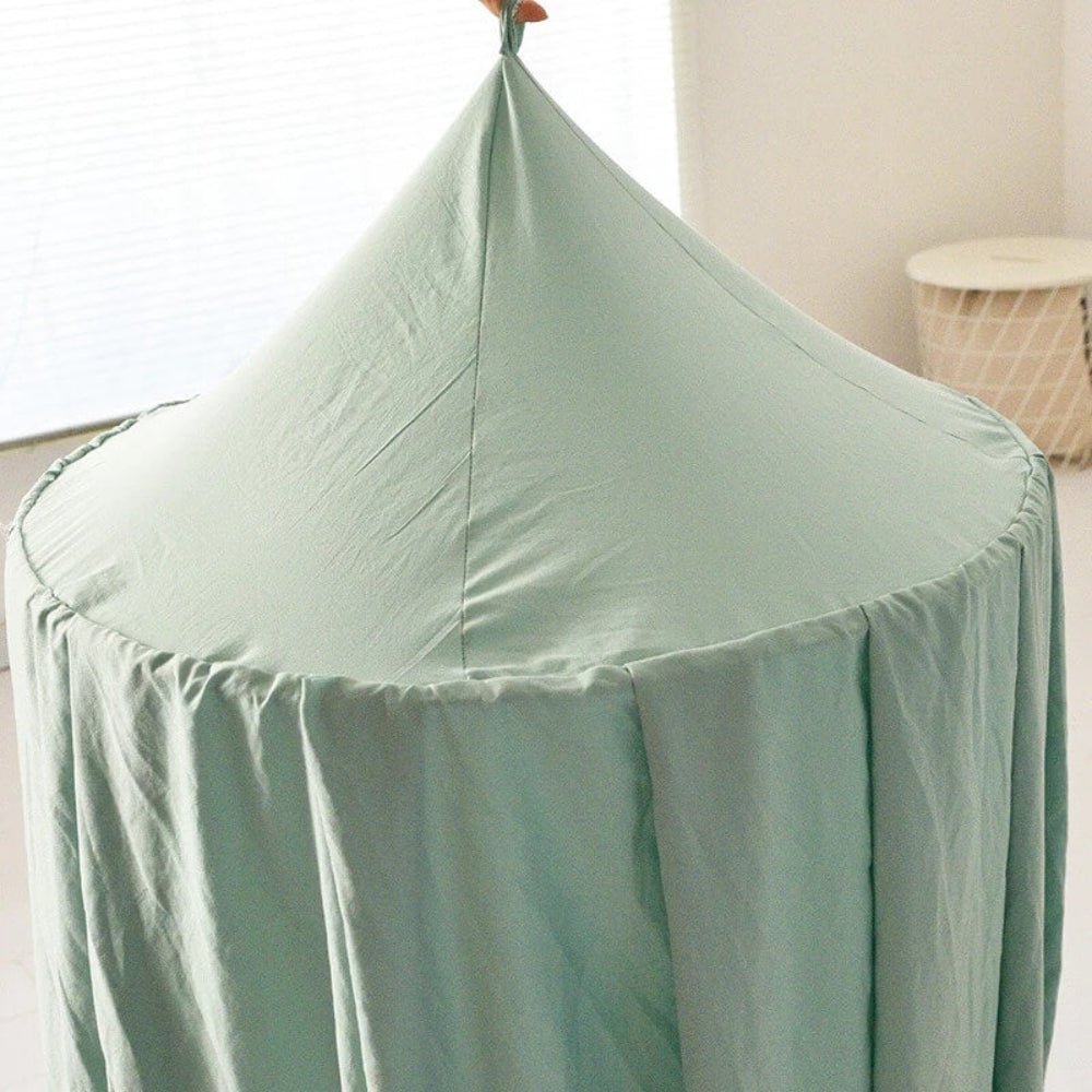 Kids Bed Canopy & Nursery Tent | Hanging Crib Drape & Decor