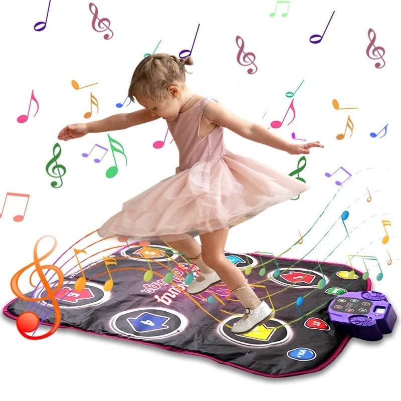 RhythmStep | Interactive Wireless Bluetooth Dance Mat for Kids with 5 Game Levels