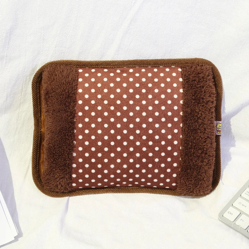 WarmEase | Portable Cordless Electric Heating Pad with Soft Plush Fabric