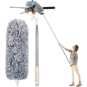 CleanReach | Adjustable Extendable Feather Duster for Versatile Home Cleaning