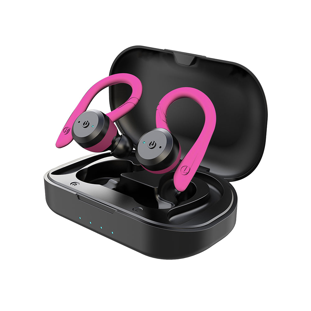 Waterproof Wireless Sports Earbuds | 20 Hour Battery Life, Bluetooth Headphones