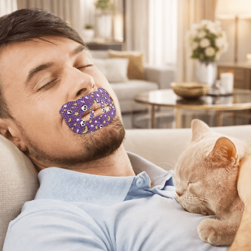 Anti-Snoring Nasal Strips | Nighttime Sleep Aid & Nose Dilator