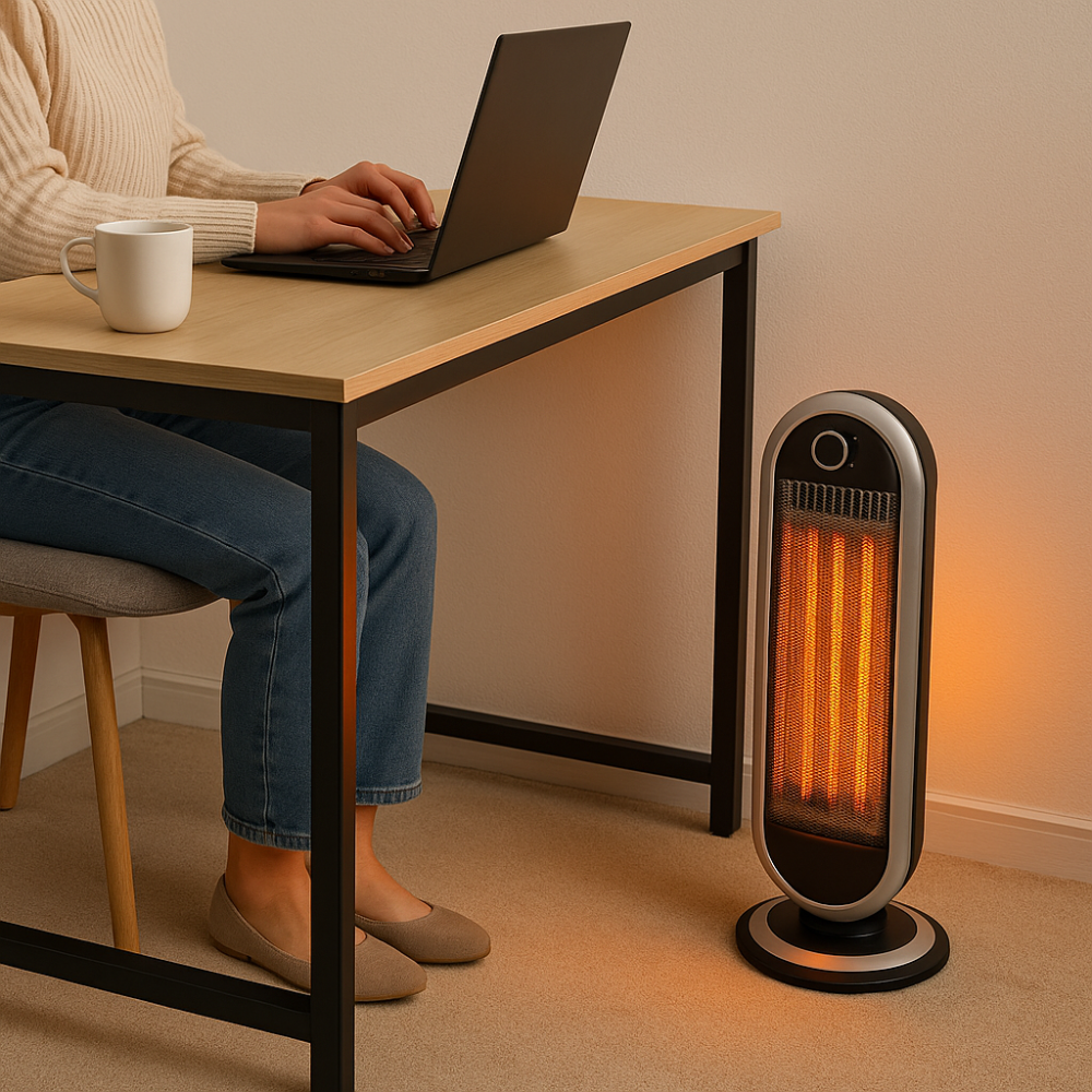 Oscillating Electric Heater, Energy-Efficient