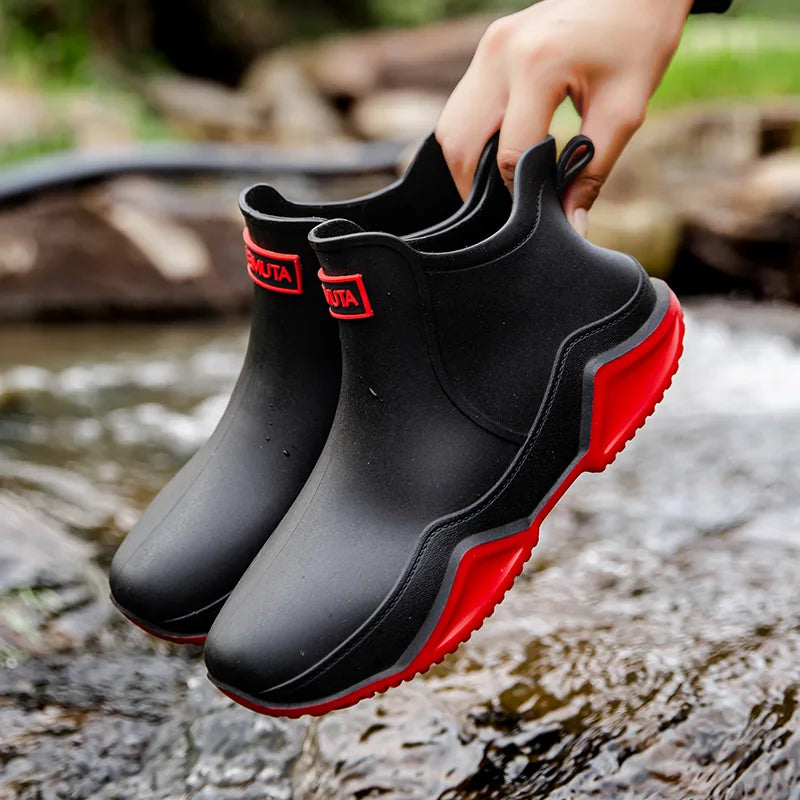 Stylish Waterproof Ankle Boots for Women, Fashionable Rain & Winter Boot Design