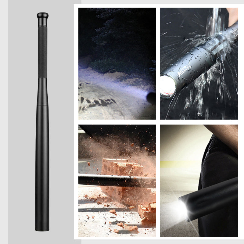 Baseball bat LED flashlight