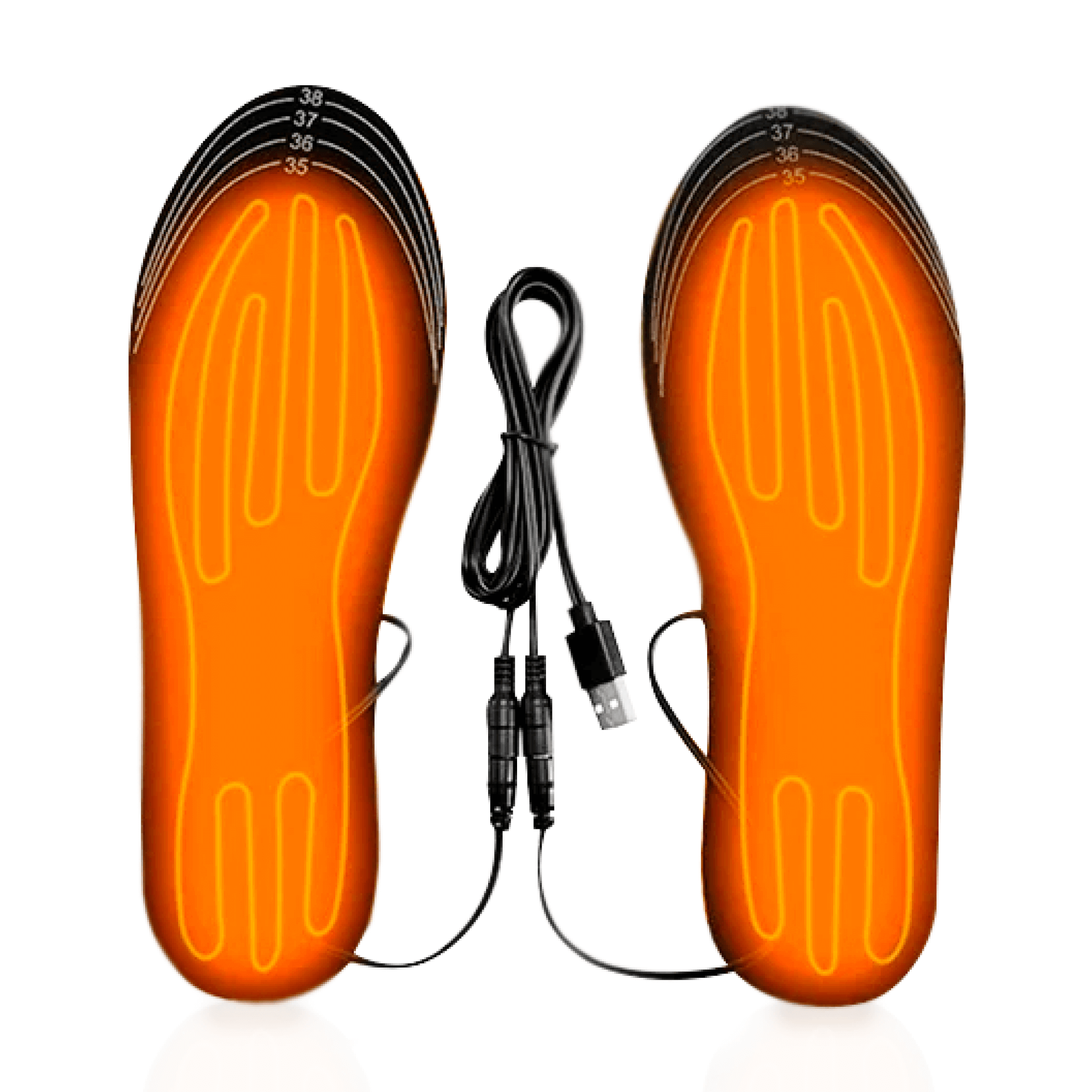 Rechargeable Heated Insoles, Electric Foot Warmers for Boots & Winter Work
