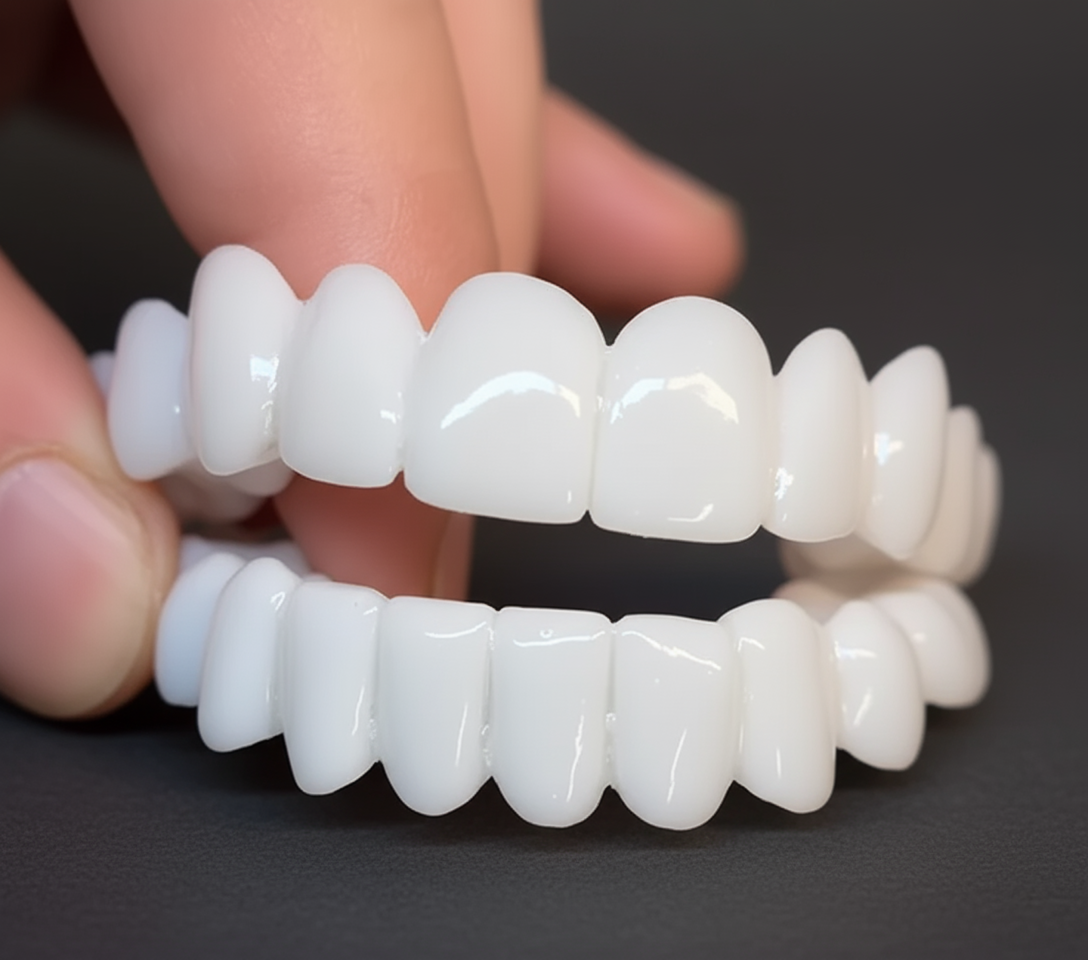 Snap-On Cosmetic Veneers - Instant Smile Cover for Dental Imperfections