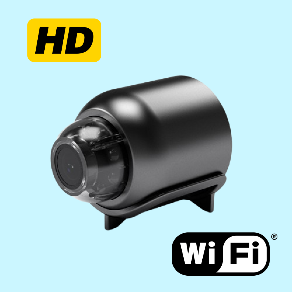 1080P Mini WiFi Security Camera | Waterproof 160° Night Vision