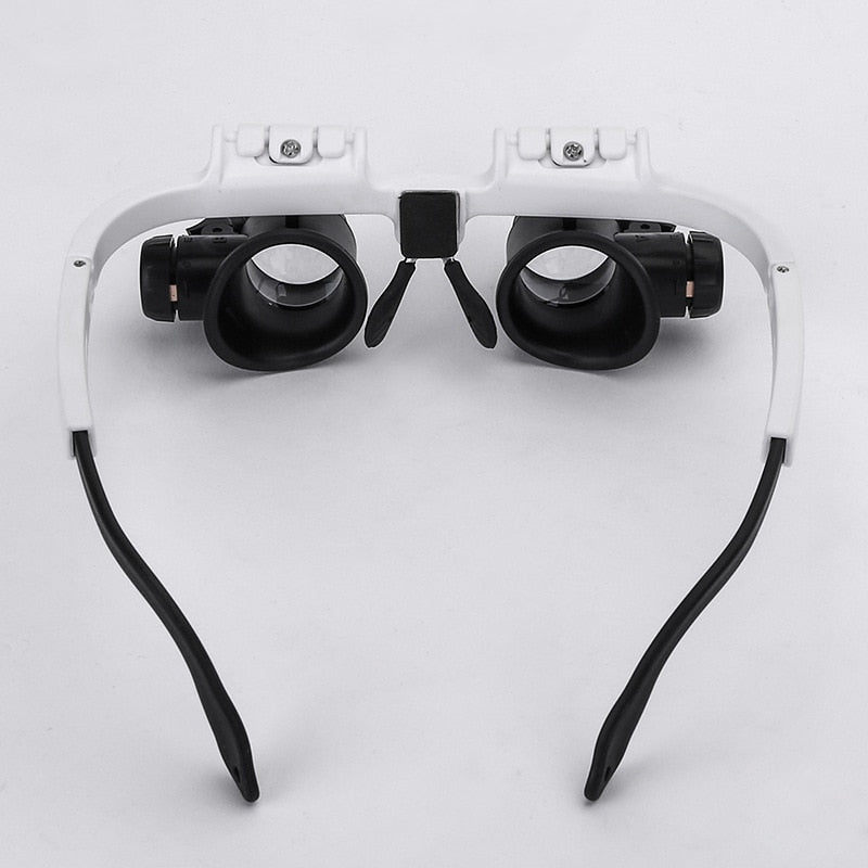 Precision Magnifying Glasses with LED Light