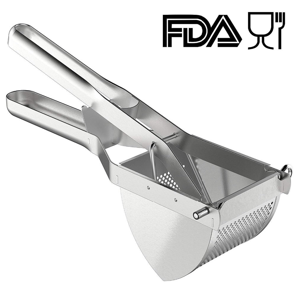 Stainless Steel Potato Ricer & Masher, Baby Food & Fruit Press