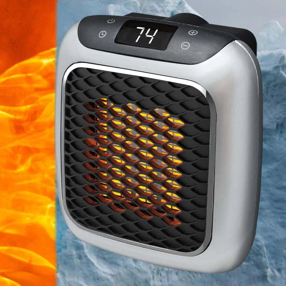 HankTodd | Efficient Digital Thermostat Electric Heater for Winter Home Office Comfort