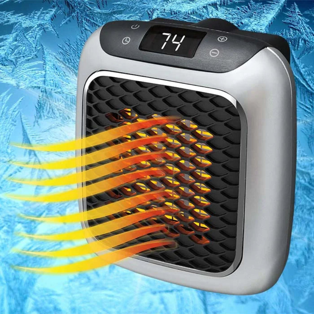 HankTodd | Efficient Digital Thermostat Electric Heater for Winter Home Office Comfort