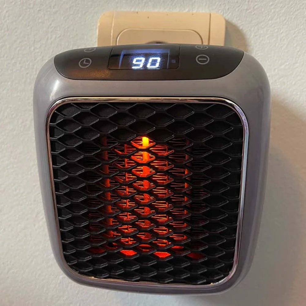 HankTodd | Efficient Digital Thermostat Electric Heater for Winter Home Office Comfort