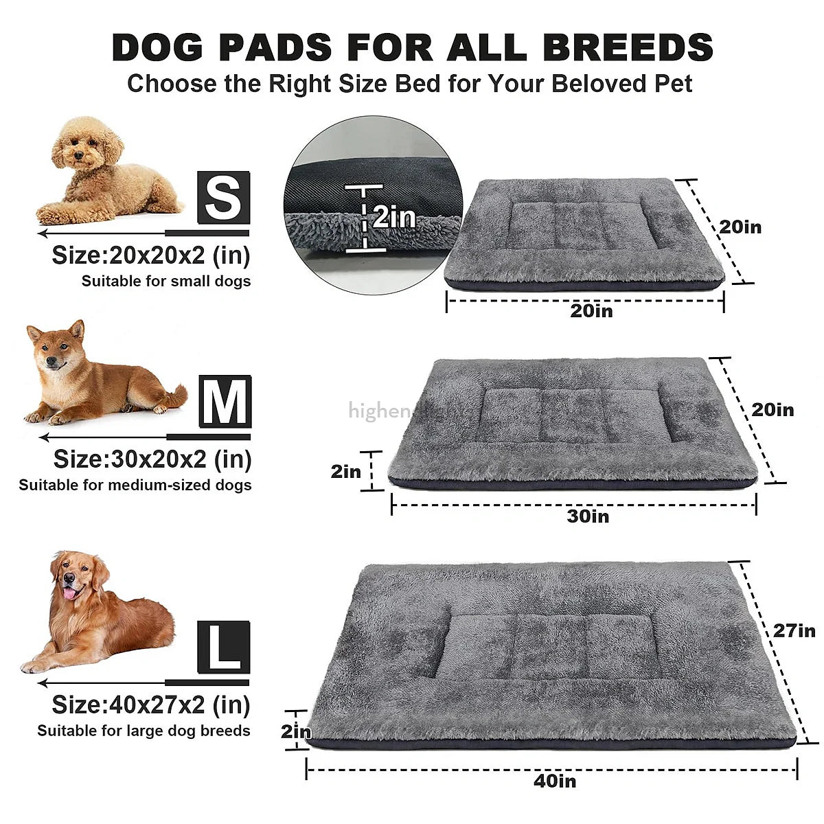 CozyPaws | Adjustable Temperature Heated Dog Bed with Washable Cover