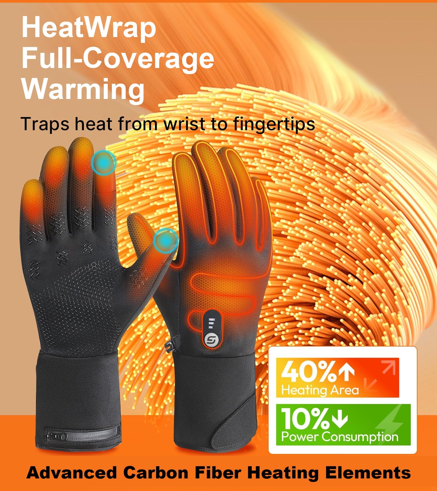 ThermoFlex | Rechargeable Touchscreen Heated Gloves