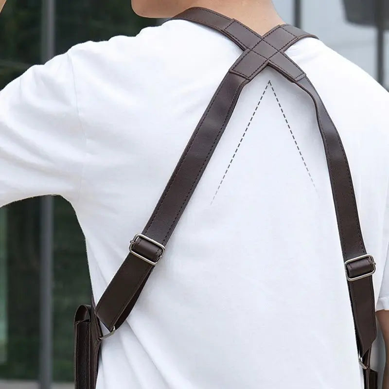 Men's Anti-Theft Shoulder Bag | Multi-Compartment Crossbody Sling Travel Pack
