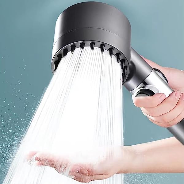 High Pressure Filtered Shower Head with Hose | 9-Layer Filter, 200% Boost