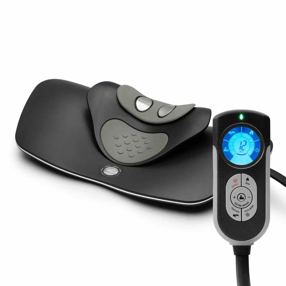 Smart Neck Massager & Cervical Traction | Heated EMS Red Light