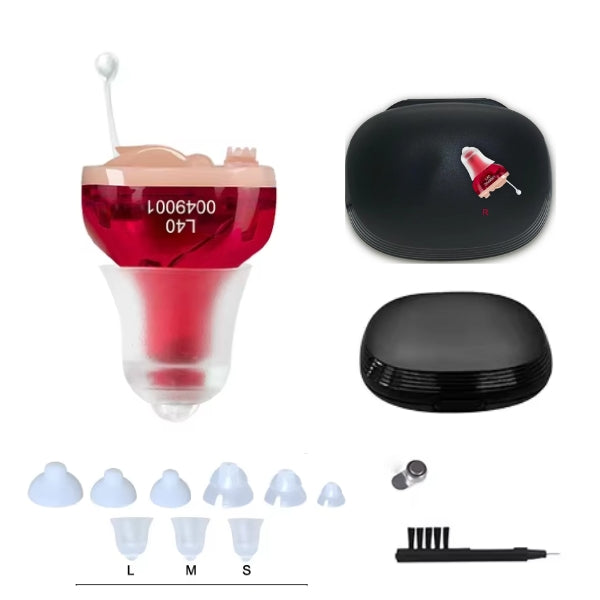 Rechargeable In-Ear Hearing Aids | Digital Sound Amplification Device