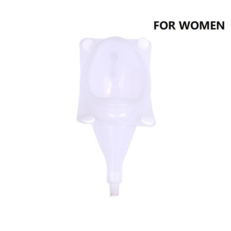 Portable Urinal System with Comfortable Padded Rim – Discreet Mobility Aid for Travel, Camping & Home Care