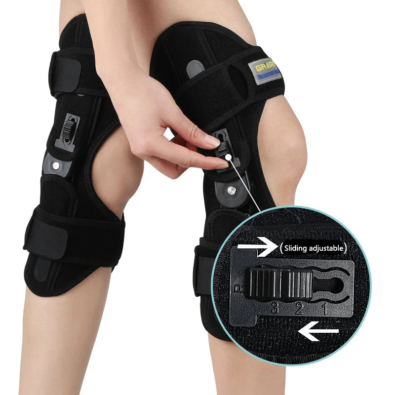 Adjustable Stabilizing Knee Brace 2-Pack – Reinforced Compression Support for Sports, Gym & Daily Comfort