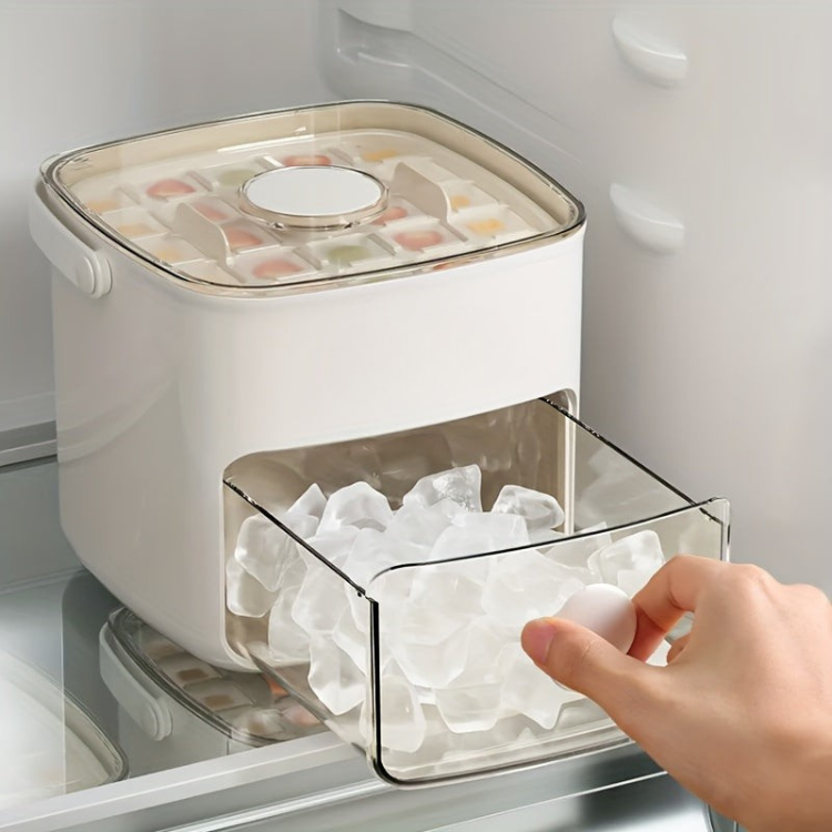 Compact Countertop Ice Cube Maker – Fast Self-Serve Ice Machine for Home, Office & Bar