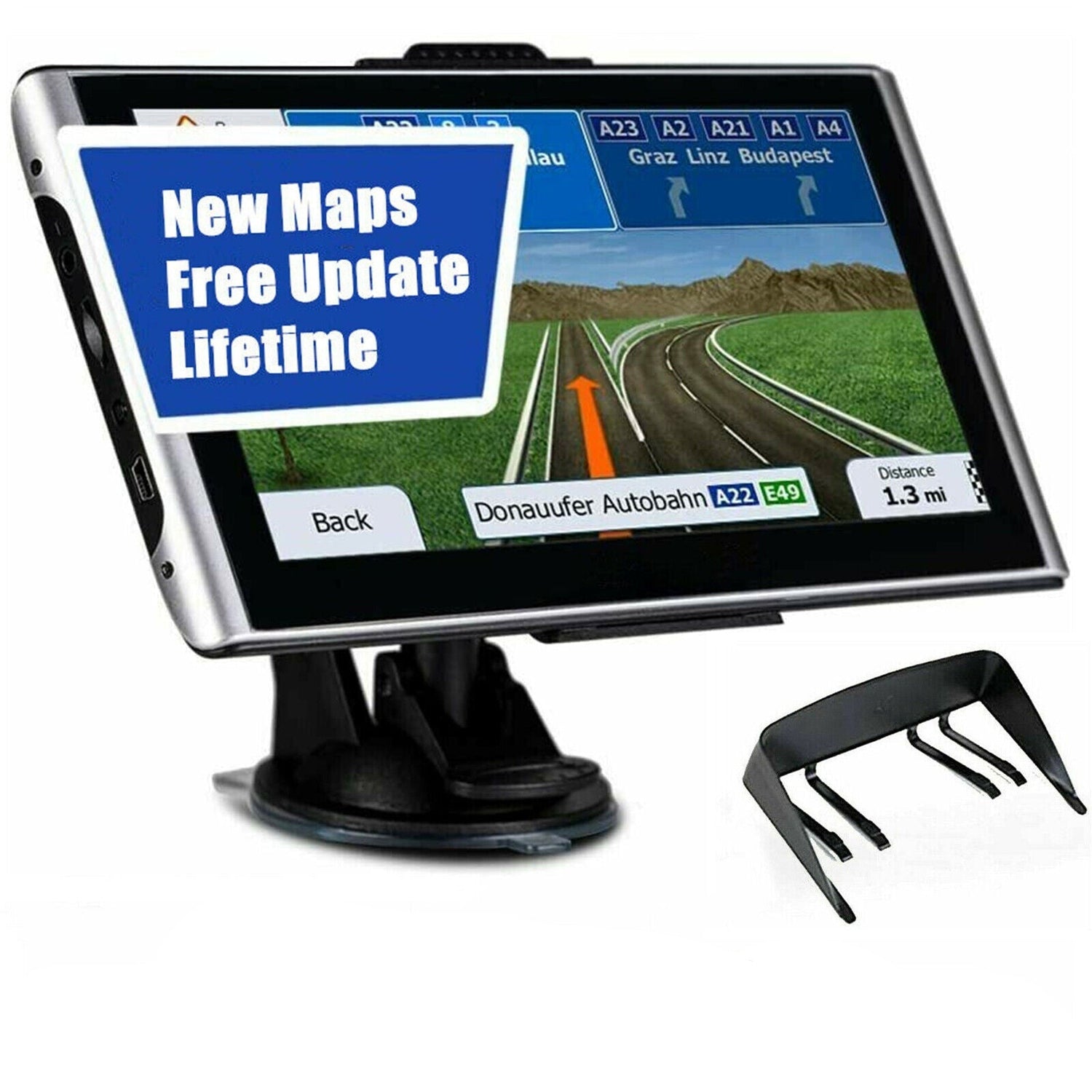 Truck GPS Navigation System | Car Sat Nav with 7 Inch Touchscreen