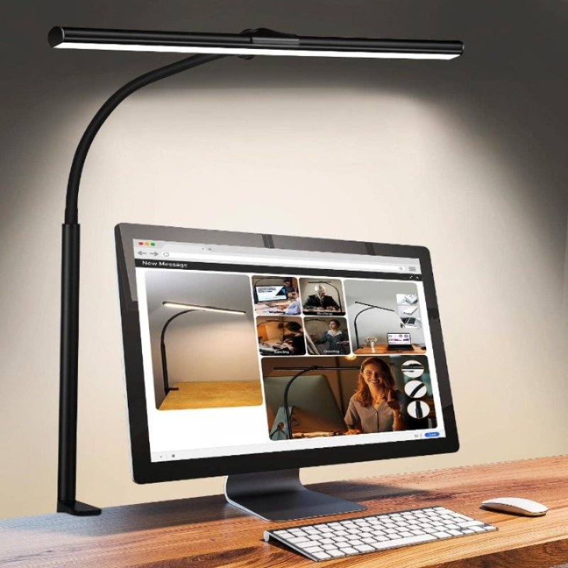 Professional LED Desk Lamp | Dimmable Eye-Care Light with 25 Mode Settings