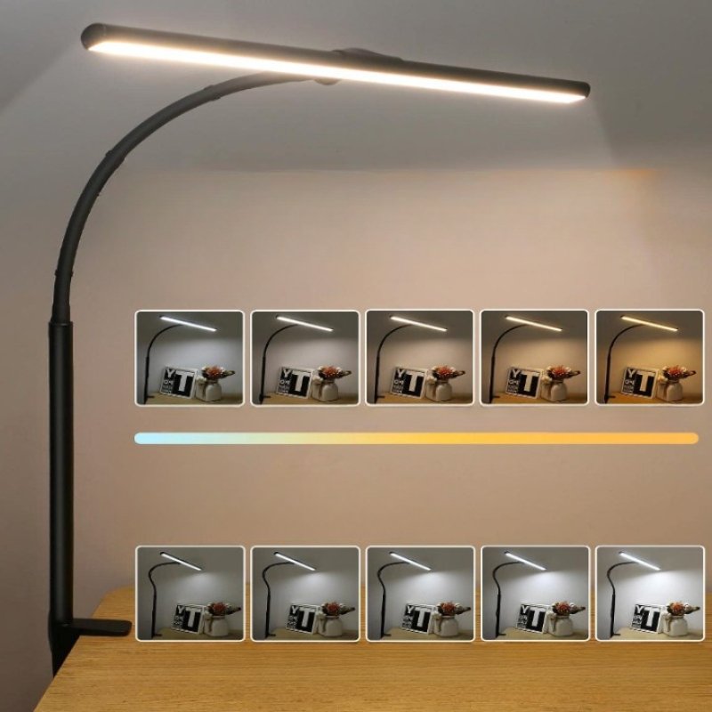 Professional LED Desk Lamp | Dimmable Eye-Care Light with 25 Mode Settings