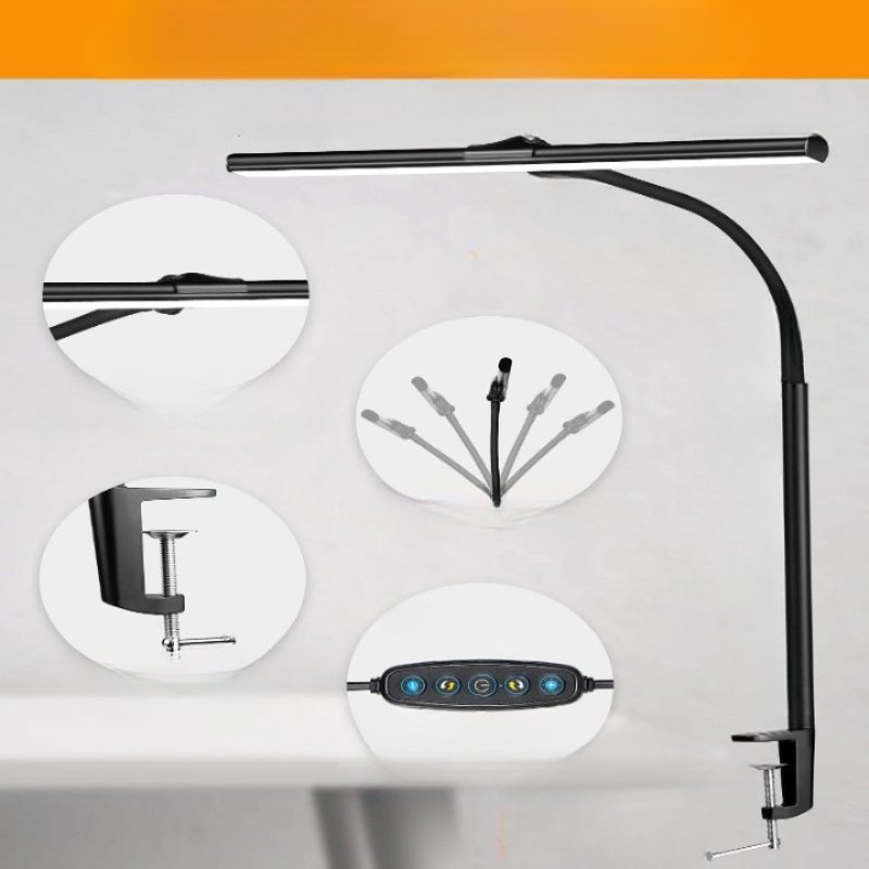 Professional LED Desk Lamp | Dimmable Eye-Care Light with 25 Mode Settings