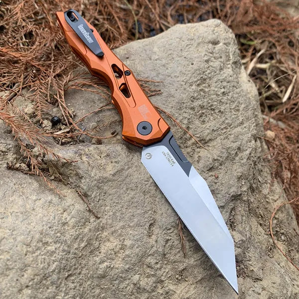 Launch-13 Swift-Fold Utility Knife with Wharncliffe Blade – Compact One-Hand Folding Tool for Camping & EDC