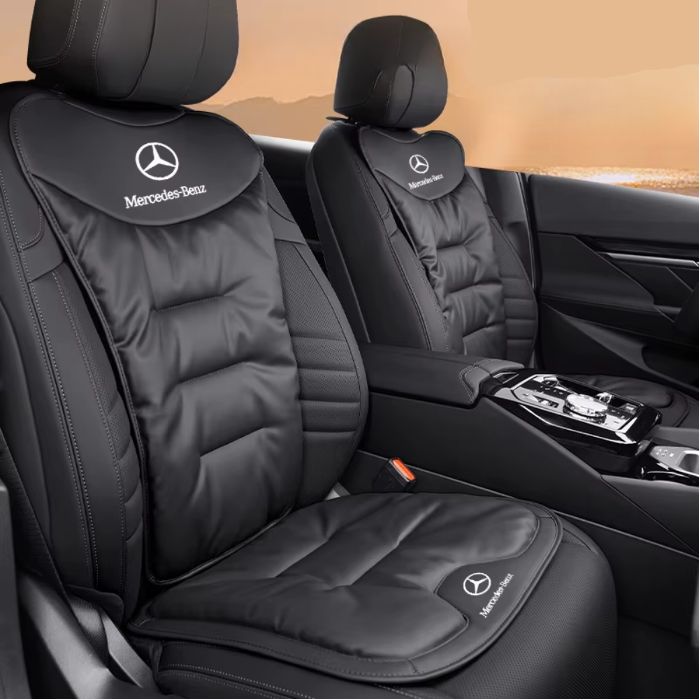 Supportive Seat Cushion for Back and Tailbone Comfort - Ergonomic Memory Foam Cushion for Office and Car