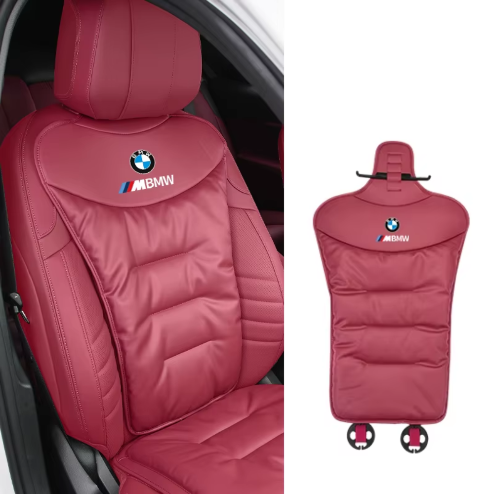 Supportive Seat Cushion for Back and Tailbone Comfort - Ergonomic Memory Foam Cushion for Office and Car