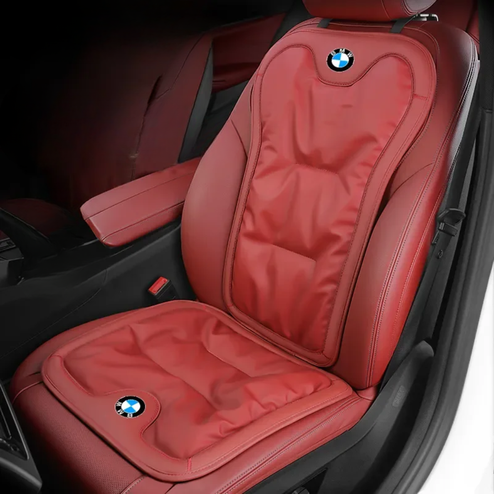 Supportive Seat Cushion for Back and Tailbone Comfort - Ergonomic Memory Foam Cushion for Office and Car