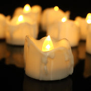 LukeGlow | Set of Flameless LED Tea Light Candle Holders for Decor