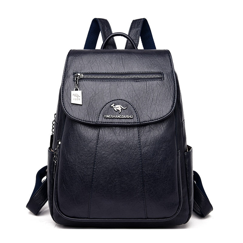 Aurelia Premium Everyday Leather Backpack for Women