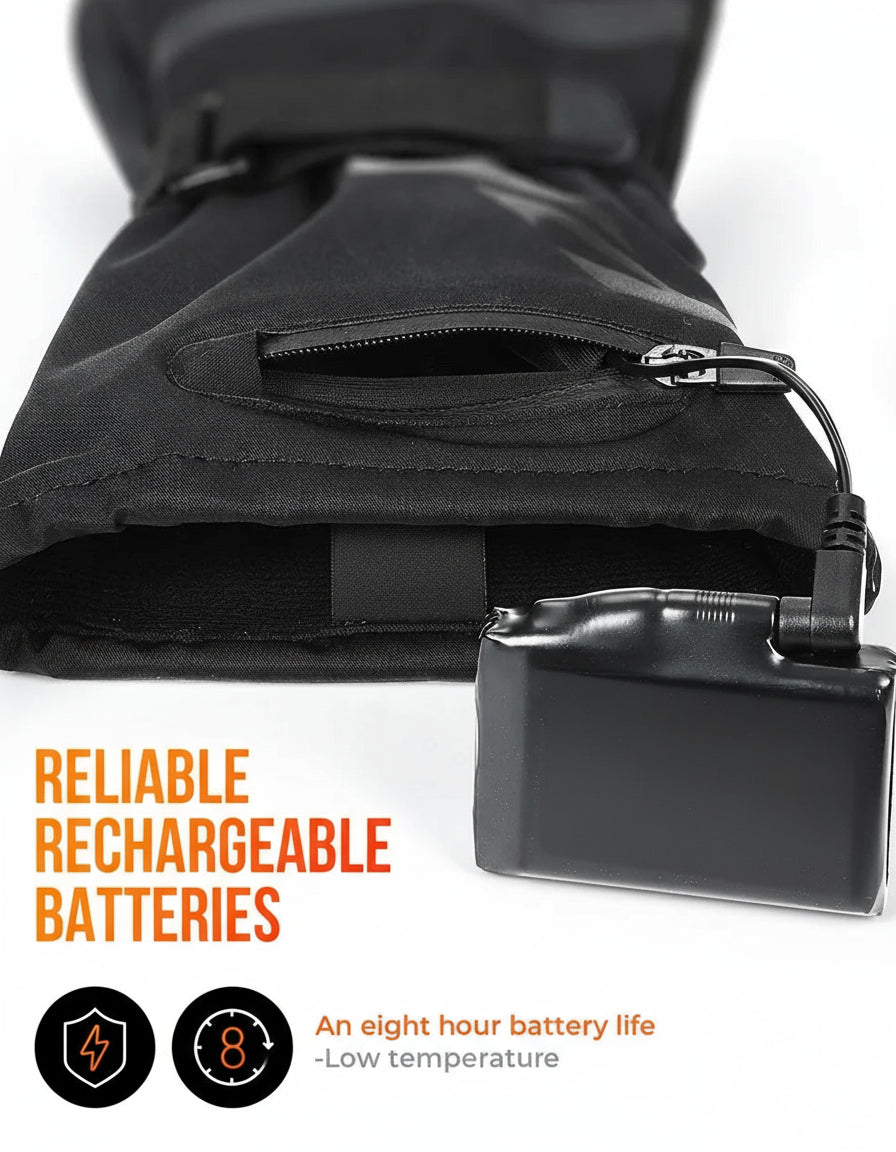 Thermal Heated Gloves | Waterproof Rechargeable Winter Gloves