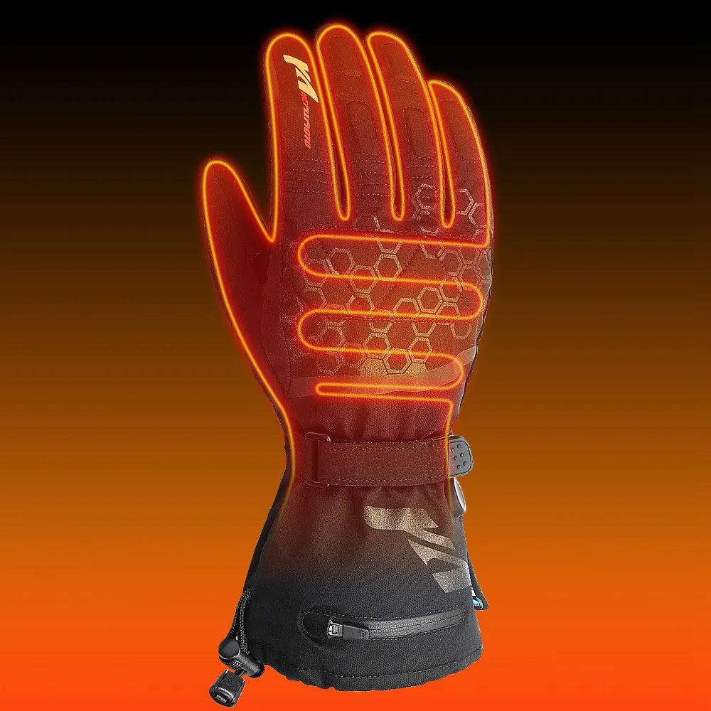 Thermal Heated Gloves | Waterproof Rechargeable Winter Gloves