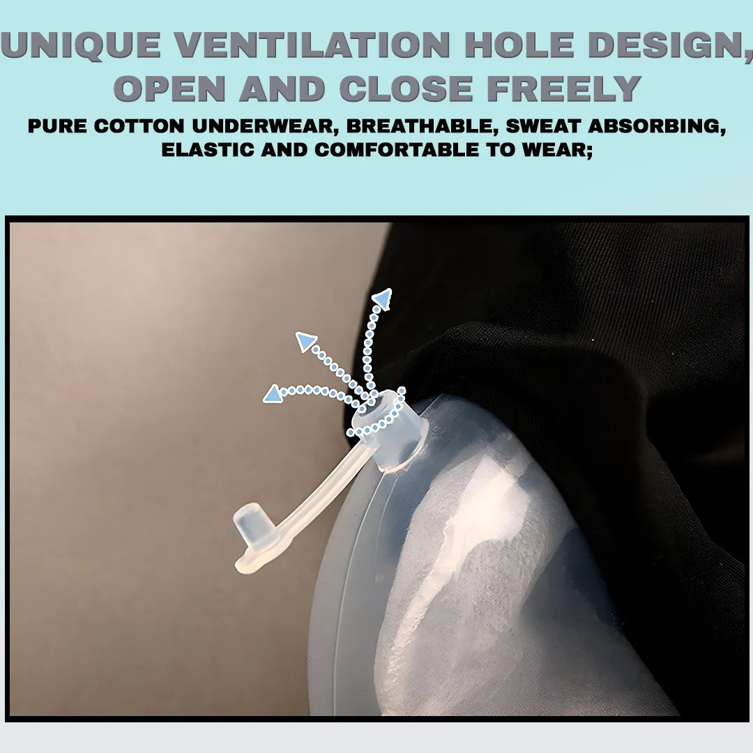 Men's Wearable Urinal Pants | Incontinence Urine Collection Bag