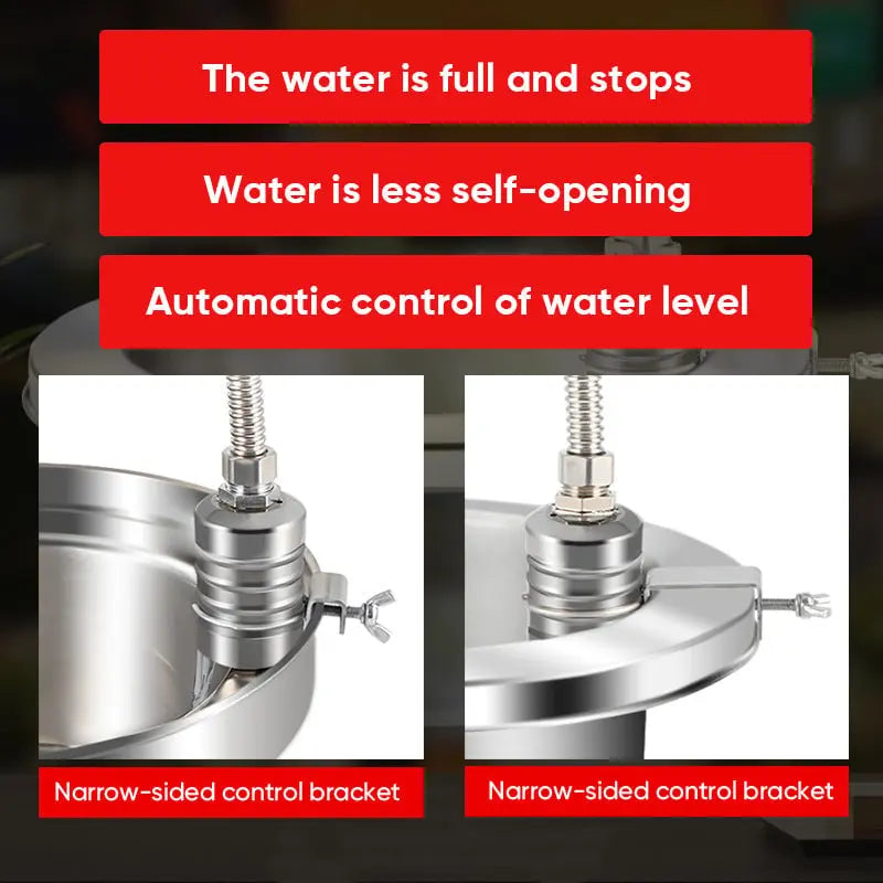 Stainless Steel Mini Float Valve for Automatic Water Level Control