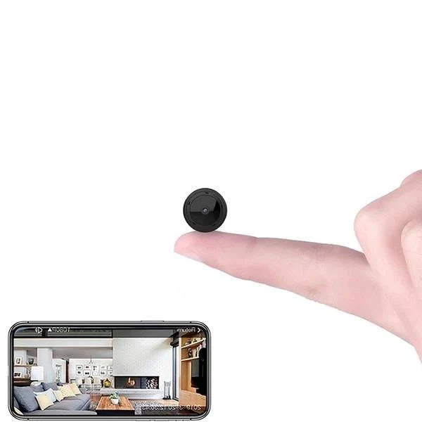 1080P WiFi Security Camera, Compact with Night Vision